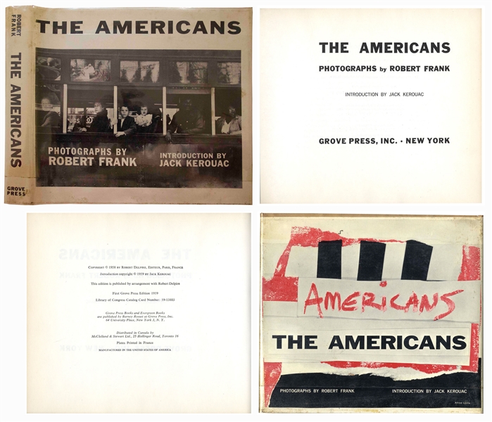 The Americans First U.S. Edition Photography Book, With an Introduction by Jack Kerouac -- Exceptional Condition